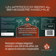 Carica l'immagine nel visualizzatore di Gallery, Serenoa Repens Prostata Forte 900mg 180 Capsule - Integratore Benessere Uomo con Saw Palmetto a Supporto della Funzione 