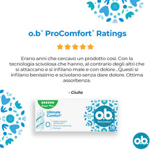 Carica l'immagine nel visualizzatore di Gallery, o.b. ProComfort Super Plus Assorbenti Interni per Mestruazioni, 16 pezzi