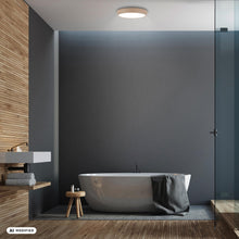 Carica l'immagine nel visualizzatore di Gallery, Briloner - Plafoniera LED IP44 Bianca Neutra Beige 27,5 cm