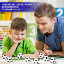 Carica l'immagine nel visualizzatore di Gallery, Mini palline sportive, 5 cm, mini palloni da calcio, in schiuma antistress, per bambini e adulti