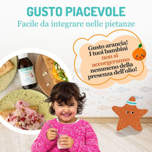 Carica l'immagine nel visualizzatore di Gallery, NORSAN Omega 3 Bambini FISK 150 ml Olio di Pesce Gusto Piacevole