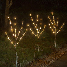 Carica l'immagine nel visualizzatore di Gallery, EAMBRITE Illuminazione decorativa per casa, con rami di betulla bianchi a 60 luci LED, per esterni, splendida decorazione per Natale, Pasqua, Halloween, feste