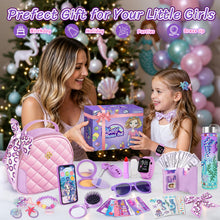 Carica l'immagine nel visualizzatore di Gallery, Hohosunlar Borsetta per Bambina con Accessori Trucchi Giocattolo 3-8 Anni