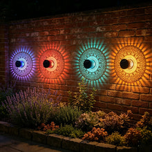 Carica l'immagine nel visualizzatore di Gallery, Lampada Solare da Esterno,2 Pezzi LED Mandala Lanterna