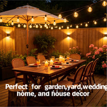 Carica l'immagine nel visualizzatore di Gallery, 15M Catena Luminosa Esterno Luci Giardino Catena, LED Lampadine Luminosa Luce da esterno Giardino Impermeabile IP44 Luci