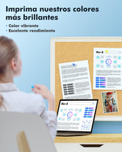 Carica l&#39;immagine nel visualizzatore di Gallery, Heroil 302 XL 302XL Cartucce d&#39;inchiostro Sostituzione per HP 302 nero e colore per HP Envy 4520 4522 4525 Officejet 3830 3834 4650 4652 DeskJet 1110 2130 3630 3632 3634 3636 (2-Pack)