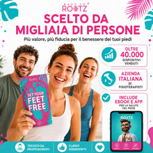 Carica l'immagine nel visualizzatore di Gallery, ROOTZ | Cuscinetti Metatarsali Donna e Uomo (1 Paio) | Solette Metatarso in Gel e Tessuto per Dolore da Metatarsalgia e 