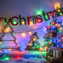 Carica l'immagine nel visualizzatore di Gallery, Catena luminosa con timer batteria per interni ed esterni, catena luminosa a batteria, 8 modalità, ideale per Natale, Ha