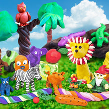 Carica l'immagine nel visualizzatore di Gallery, Argilla da Modellare – 24 Colori Pasta Modellabile Magica Essiccante All'aria per Bambini, Regalo per Ragazzi e Ragazze Dai 3 ai 12 Anni