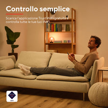 Carica l'immagine nel visualizzatore di Gallery, Trust GU10 Lampadina Smart LED, Faretto Luce Bianca Fredda e Calda, 2 Pezzi