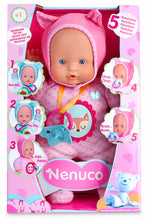 Carica l'immagine nel visualizzatore di Gallery, Nenuco - Blandito 5 Funzioni Rosa, Emette Suoni di Ciuccio e Succhiamento del Pollice come un Vero Bambino, Ride, Piange, Dice Mamma e Papà. Regalo per Bambini da 1 a 3 Anni FAMOSA (700014781)