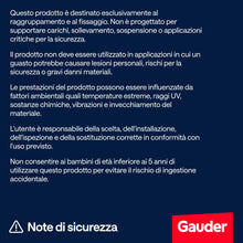 Carica l'immagine nel visualizzatore di Gallery, GAUDER Fascette nere resistenti UV (100 pezzi - 400 mm x 8,8 mm)