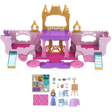 Carica l'immagine nel visualizzatore di Gallery, Mattel Disney Princess Playset 2 in 1 Castello Carrozza