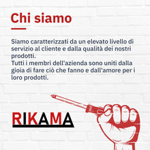Carica l'immagine nel visualizzatore di Gallery, Rikama 50 chiodi per quadri, da 10 x 20, 25, 30, 40, 50 mm, chiodi in acciaio, ideali per appendere quadri, Made in Ital