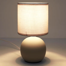 Carica l'immagine nel visualizzatore di Gallery, HOME DECO FACTORY Lampada da Tavolo Elegante H 25 cm Luce Soffusa Grigio