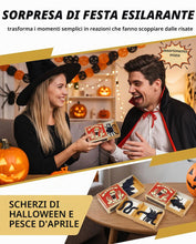 Carica l'immagine nel visualizzatore di Gallery, Scatole Scherzi Halloween 5pz Miscela | Struttura Resistente &amp; Design Realistico | Soluzione Ideale per Feste, Gag Nasco
