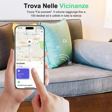 Carica l'immagine nel visualizzatore di Gallery, Localizzatore Smart Air Tracker Tag Compatibile Apple Dov'è (solo iOS), Batteria di Ricambio Inclusam, Adatto per Chiavi
