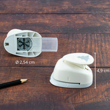 Carica l'immagine nel visualizzatore di Gallery, MCE-Commerce Weihnachten Set di 5 Fustelle Natalizie, Bianco, 5x 2,54 cm