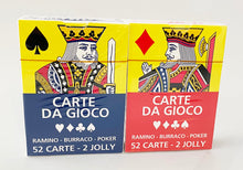 Carica l'immagine nel visualizzatore di Gallery, EURO PUBLISHING Carte da Gioco - Poker - Burraco - Ramino (2 mazzi: 52 carte per mazzo + 2 jolly)