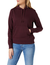 Carica l'immagine nel visualizzatore di Gallery, Amazon Essentials Felpa con Cappuccio in Pile Vestibilità Regular (Taglie Forti Disponibili) Donna, Bordeaux, M