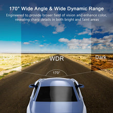 Carica l'immagine nel visualizzatore di Gallery, Dash Cam Auto con 32G SD, BOOGIIO 1080P FHD Dash Cam Schermo IPS da 3 Pollici Grandangolo 170° Dashcam con WDR, G-Sensor, Monitoraggio del Parcheggio, Registrazione in Loop, Rilevamento del Movimento