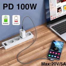 Carica l'immagine nel visualizzatore di Gallery, 100W Cavo USB C USB C [3 metri] Cavo USB Type-C Rapida per iPhone 17/16
