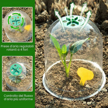 Carica l'immagine nel visualizzatore di Gallery, LATERN 10 Pezzi Copertura a Campane per Piante da Giardino, 26cm x 20cm Mini Serra in Plastica Riutilizzabile per Piante