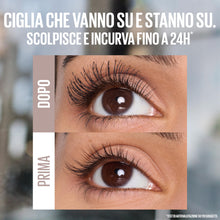 Carica l'immagine nel visualizzatore di Gallery, Maybelline New York Mascara Volumizzante, Adatto a Occhi Sensibili, Ciglia Incurvate e Volumizzate, Lunga Tenuta, Resist