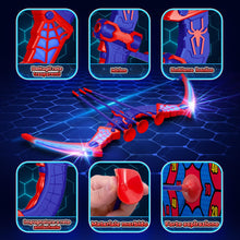 Carica l'immagine nel visualizzatore di Gallery, Giocattoli Bambino Set con Luci LED Rosse e Blu, Zainetto Supercool e Bersaglio, Giocattolo Gioco Bambino 3-12 Anni, Gio