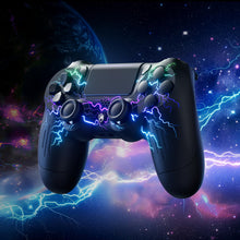 Carica l'immagine nel visualizzatore di Gallery, ECHTPower Controller Wireless per PS4, Joystick con Luci RGB per PS4/Pro/Slim/PC, Batteria da 1000mAH, Doppia Vibrazione, Giroscopio, jack per Cuffie da 3,5mm, Controller Ergonomico e Antiscivolo