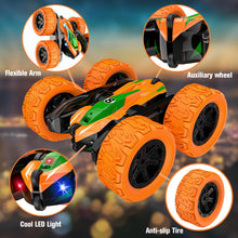 Carica l'immagine nel visualizzatore di Gallery, Mieryd Macchina Telecomandata per Bambini, 4x4 RC Auto Radiocomandata Acrobatica con Luce Giochi Bambini 3 4 5 6 7 8 Ann