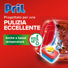 Carica l'immagine nel visualizzatore di Gallery, Pril Tutto in 1 Extra Tabs Limone Detersivo, 76 tabs