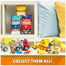 Carica l'immagine nel visualizzatore di Gallery, Rubble &amp; Crew, Veicolo da lavoro di Rubble, Bulldozer giocattolo con parti mobili e personaggio da collezione, giocattoli per bambini dai 3 anni in su