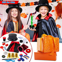 Carica l'immagine nel visualizzatore di Gallery, Heyzeibo Giochi di Magia, Kit di Magia con Istruzioni per Ogni Trucco per Bambini di 6 7 8 9 10 11 12 Anni, Costume da M