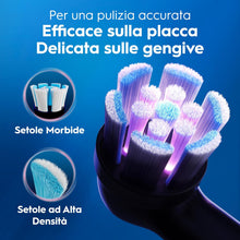 Carica l'immagine nel visualizzatore di Gallery, Oral-B iO 2 Spazzolino Elettrico, con 1 Testina di Ricambio, Nero