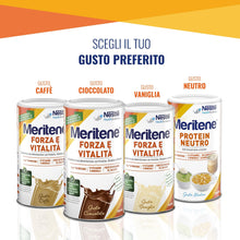 Carica l'immagine nel visualizzatore di Gallery, Meritene Protein Gusto Neutro, Polvere, Vitamine, Minerali, 270g