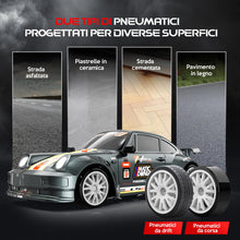 Carica l'immagine nel visualizzatore di Gallery, HappyGoLucky Macchina Telecomandata Drift, 1:24 Mini RC Drift Car, 2.4GHz, 10-15KM/H, 4WD Auto Telecomandata con Luce LE