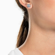 Carica l'immagine nel visualizzatore di Gallery, Swarovski Orecchini Angelic, bianco, Placcatura rodio