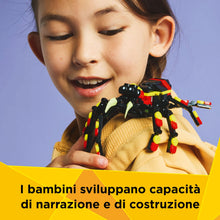 Carica l'immagine nel visualizzatore di Gallery, LEGO Creator 3 in 1 Animali selvatici: ragno trasformista 31159