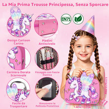 Carica l'immagine nel visualizzatore di Gallery, Hohosunlar Trucchi Bambina, Set Trucco Lavabile per Bambini 3 ai 12 Anni