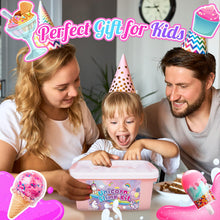 Carica l'immagine nel visualizzatore di Gallery, Adeokay Slime per Bambini, Giochi Bambina 6 7 8 9 10 11 12 Anni Femmina Fruit Slime Fluffy Regalo Bimba 6-12 Anni Femmin