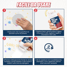 Carica l'immagine nel visualizzatore di Gallery, Rullo Vernice Bianca per Interni, Wall Repair Rolling Brush, Mini Roller Paint Kit 100g, Pittura Bianca Muro Interno ad 