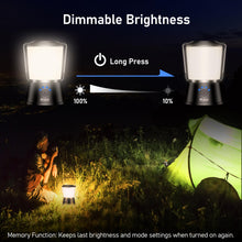 Carica l'immagine nel visualizzatore di Gallery, Blukar Lampada Campeggio Ricaricabile, LED Luce Campeggio Portatile