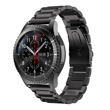 Carica l'immagine nel visualizzatore di Gallery, Compatibile per Cinturino Galaxy Watch 46mm/Gear S3 Frontier/S3 Classic/Galaxy Watch 3 45mm 22mm Acciaio Inossidabile Me