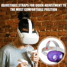 Carica l'immagine nel visualizzatore di Gallery, Fascia per la Testa per Oculus Quest 2 Visore