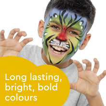 Carica l'immagine nel visualizzatore di Gallery, SNAZAROO KIT TAVOLOZZA FESTA 1180102 party make up body face paint