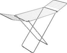 Carica l'immagine nel visualizzatore di Gallery, Gimi Jolly Stendibiancheria Da Pavimento, Stendino Con Piedi Antiscivolo, Spazio Stenditura 18 M, Metallo, Per Interni, Acciaio‎, 180 x 55 x 93 cm, 2.55 Kg
