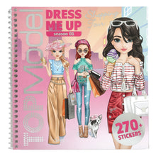 Carica l'immagine nel visualizzatore di Gallery, Depesche 13832 TOPModel Dress Me Up - Libro di Adesivi Shopping Tour, con 24 Pagine con Motivi di modelle da Personalizz