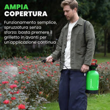 Carica l'immagine nel visualizzatore di Gallery, HYCHIKA Spruzzatore a Pressione 5 Litri, Irroratrice Pompa Nebulizzatore a Pressione, Pompa a Pressione 5 Litri, Ugello 
