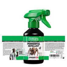Carica l'immagine nel visualizzatore di Gallery, RepellShield® Spray Ragni e Ragnatele per Porte, Finestre, Battiscopa, Angoli - 250ml - Non Macchia - con Menta Piperita